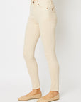 Judy Blue Full Size Garment Dyed Tummy Control Skinny Jeans