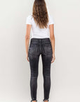 Lovervet Raw Hem Cropped Skinny Jeans