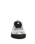 Kyniska Metallic Faux Leather Everyday Sneakers