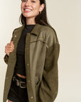 Jade by Jane Faux Fur and Suede Jacket