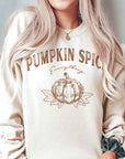 PUMPKIN SPICE EVERYTHING Graphic Sweatshirt