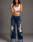 GJG Denim Dakota Drift Low Rise Dark Wash