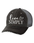 Live Simply Trucker Hat