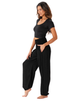 Black Harem Pants