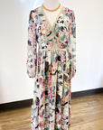 Happy Hour Multi Colored Print Maxi Dress