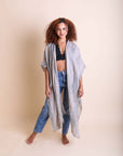 Woven Long Line Tribal Kimono - Online Only - My Pampered Life Seattle