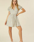 Lilou Floral V-Neck Dress