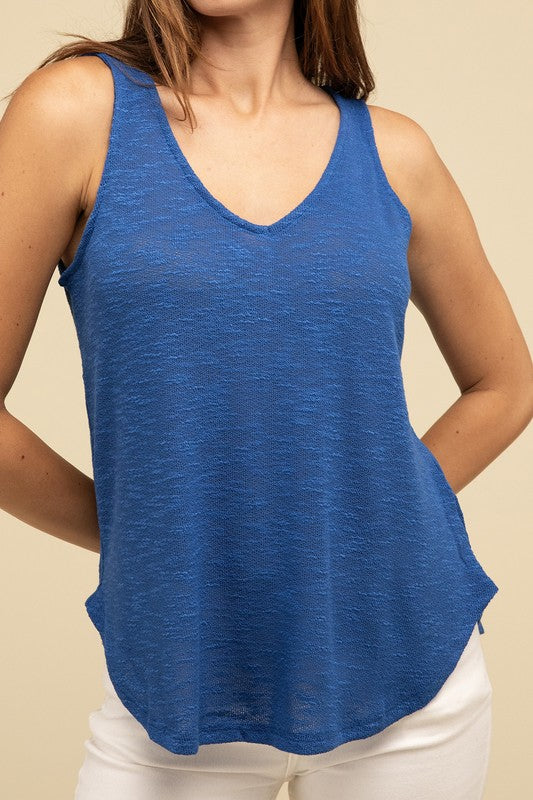 ZENANA V-Neck Sleeveless Cami Top