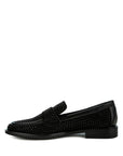 Hobbs Rhinestones Embellished Loafers