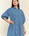 Jade By Jane Washed Denim Style Dress