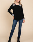 Super Lacy Full Size Lace Detail Round Neck T-Shirt