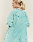 Jade By Jane Colorwash Tunic Sweatshirt