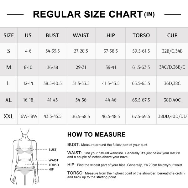Women's Tummy Control Swimsuit Square Neck