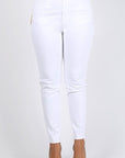 Plus Size High Waist Solid Stretch Jeans Pants