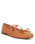 Leina Recycled Faux Leather Ballet Flats