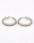 Small CZ Hoop Earrings