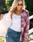 e Luna Tie Dye Button Down Shirts