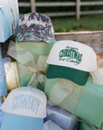 All I want for Christmas is a Cowboy - Green Vintage Trucker Hat