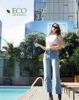 Artemis Vintage |Eco Friendly Tummy Control Slim Palazzo Jeans - My Pampered Life Seattle