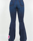 GJG Denim Sweet Heart Bell Bottom Jean- Inseam 32"