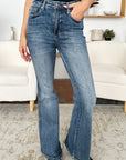 Judy Blue Full Size High Waist Tummy Control Flare Jeans