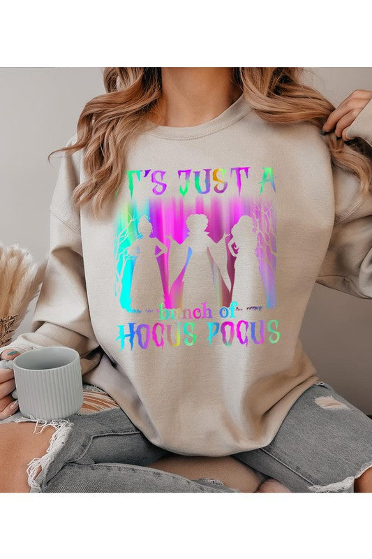 Just A Bunch of Hocus Pocus Fleece Sweatshirt