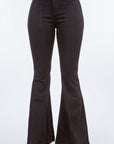 American Bazi High Waist Pull On Flare Jeans