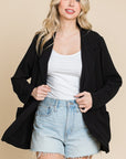 Culture Code One Button Long Sleeve Blazer with Pockets