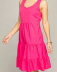 Sleeveless Tiered Dress - Online Only