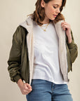 Reversible All Weather Fur Lined Bomber Jacket