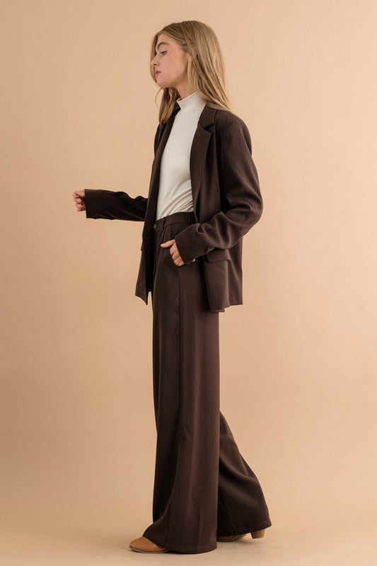 High Waisted Wide Leg Pants