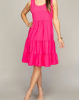 Sleeveless Tiered Dress - Online Only