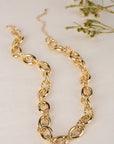 Bold chain necklace - gold