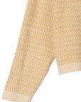 Lilou Herringbone Crew Neck Sweater - My Pampered Life Seattle