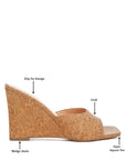 Shiloy Cork Wedge Sandals