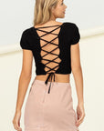 HYFVE Secret Lover Lace Up Sweater - Online Only