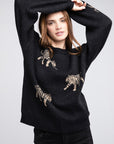 BiBi Tiger Pattern Sweater