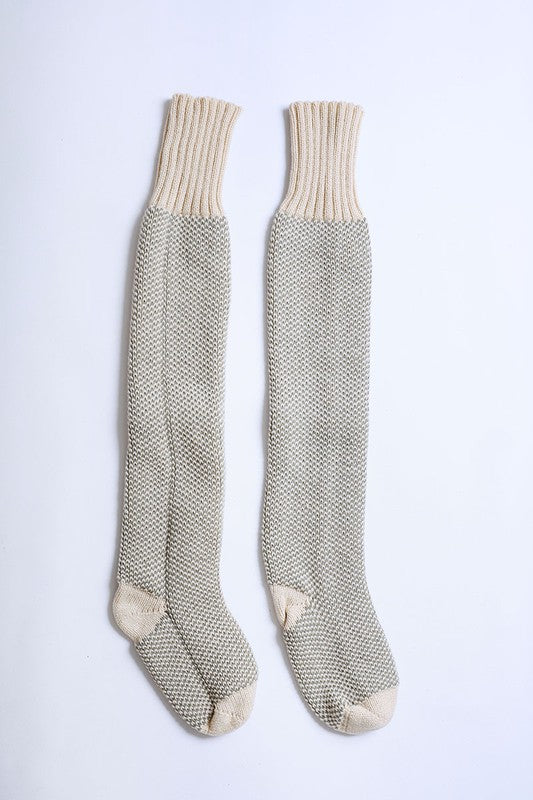 Leto Knitted Lounge Socks