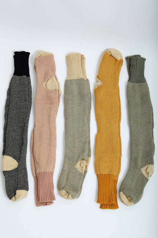 Leto Knitted Lounge Socks