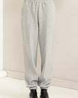 Cute Take High-Waisted Pintuck Sweatpants