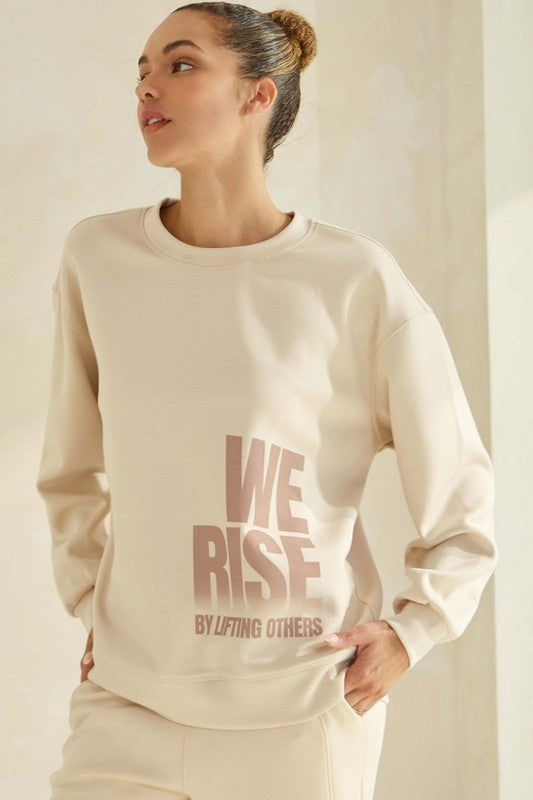 PLUS We Rise by Lifting Others Ultra Comfy Sweatshirt