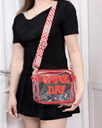 Zenana GAME DAY Stadium Approved Transparent Crossbody Bag