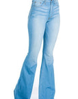 GJG Denim Logan Bell Bottom In Light Blue Inseam 30