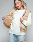 Snobbish Fine Fur Lining Quilted Vest