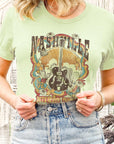 Nashville Music City Short Sleeve Graphic Tee - Online Only