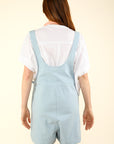 VERY J Adjustable Waist Suspender Overalls with Pockets