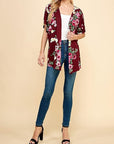 Women Floral Kimono