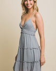 Love Tree Frill V-Neck Cami Dress