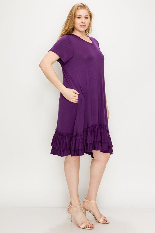 Plus Size Midi Dress