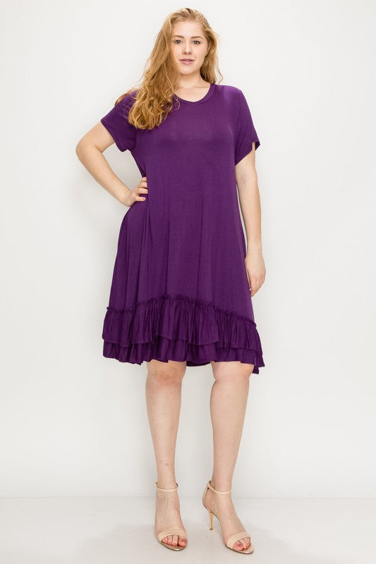 Plus Size Midi Dress